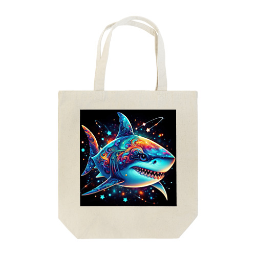 宇宙を泳ぐサメ君🦈💫🌠 Tote Bag