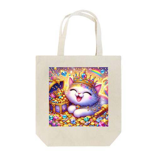 笑いが止まらない猫ちゃん🐈🩷 Tote Bag