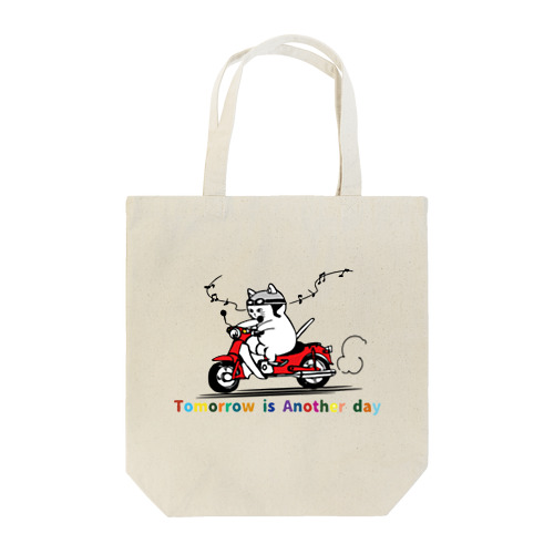 【猫郎雑貨店】赤バイク猫郎 Tote Bag