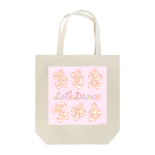 踊る遮光器土偶 Tote Bag