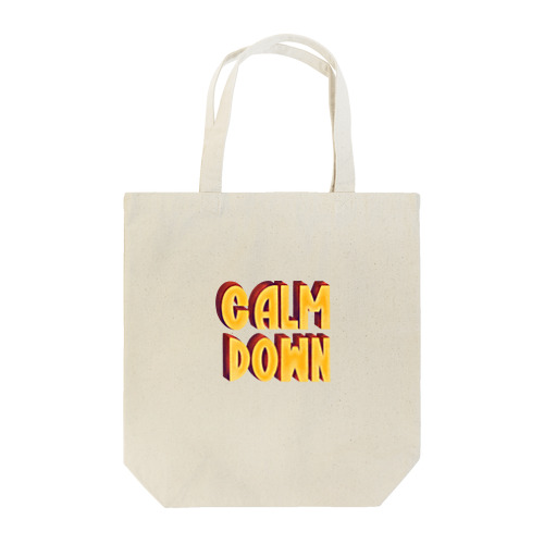 Calm down  Tote Bag