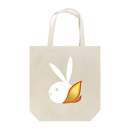Fire Rabbit Tote Bag