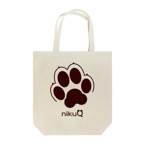肉球をモチーフにしたオリジナルブランド「nikuQ」（犬タイプ）です Tote Bag