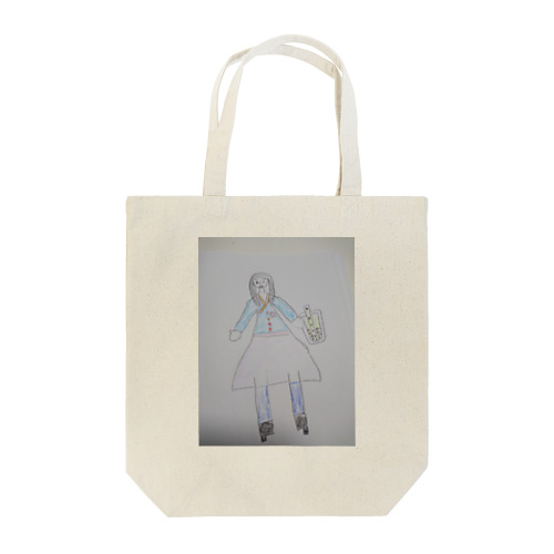 タピオカが大好きな少女 Tote Bag