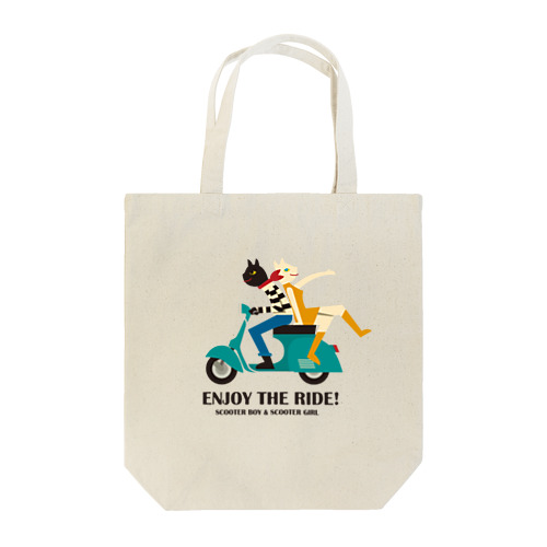 SCOOTER DATE Tote Bag
