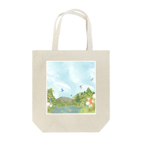 カワセミのいる風景 Tote Bag