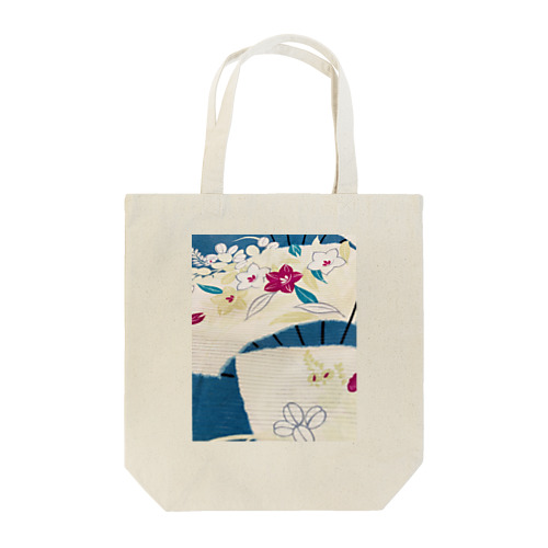 着物柄(扇紋) Tote Bag