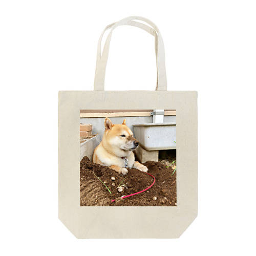 穴掘り犬こむぎさん ３ Tote Bag