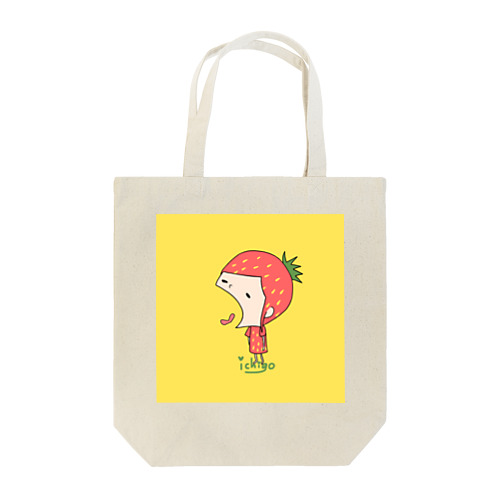 弱そうなイチゴ Tote Bag