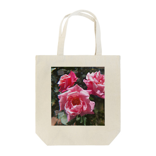 薔薇のお花 ピンク Tote Bag