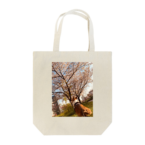 ハートのおちりコギバッグ Tote Bag