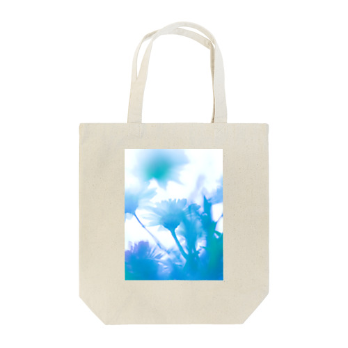 Blue Flower Tote Bag