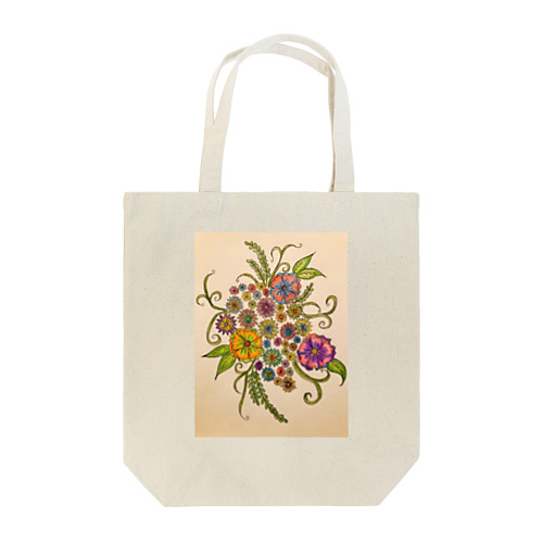 カラフルな花 Tote Bag