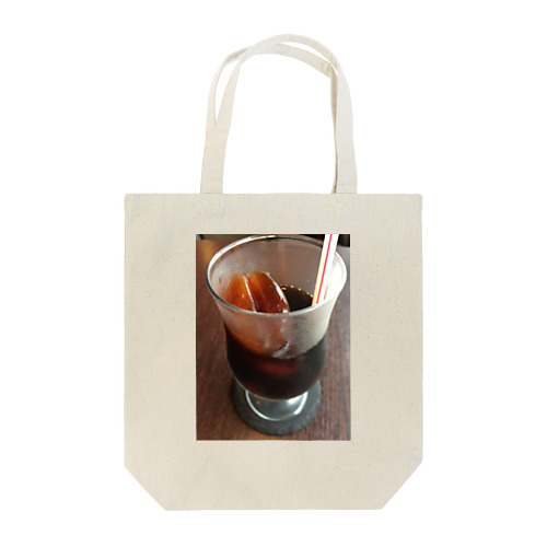 珈琲豆氷のアイスコーヒー Tote Bag