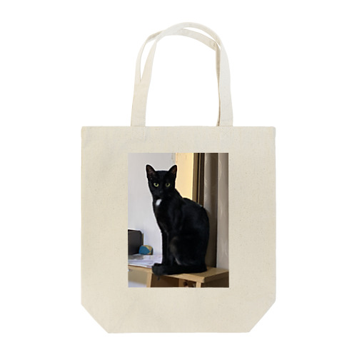 黒猫むーちゃん Tote Bag