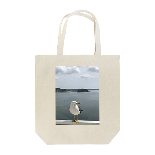 南三陸の海とカモメ Tote Bag