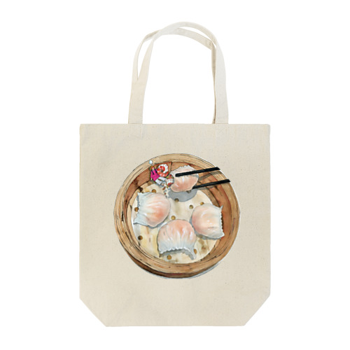 飲茶の点心シリーズ2「蝦餃（えび蒸し餃子）」 Tote Bag