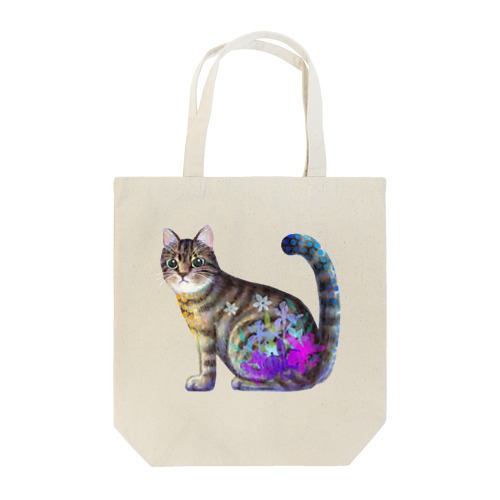 猫 キジトラ Tote Bag