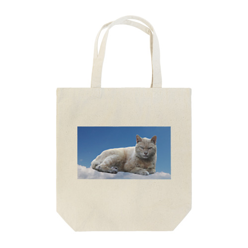 猫と青空 Tote Bag