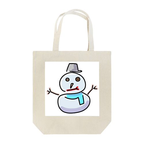 ゆきだるま。 Tote Bag