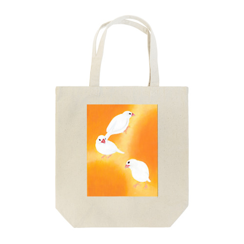 文鳥『灯』 Tote Bag