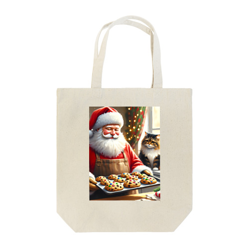 Christmas Baking Tote Bag