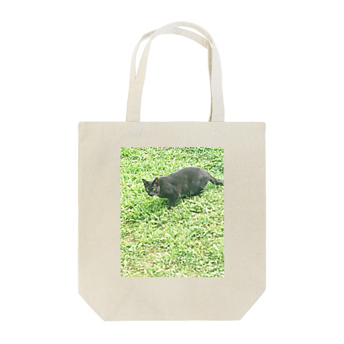 黒猫カカオの庭 Tote Bag