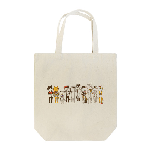 ねこねこの秋 Tote Bag