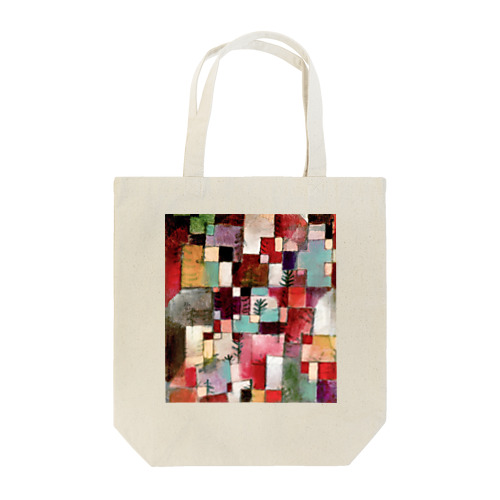 Red green and Violet–Yellow Rhythms 1920 Tote Bag