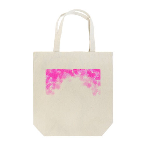 桜舞う２ル 水彩風スクエア横シームレス背景、フレーム Tote Bag