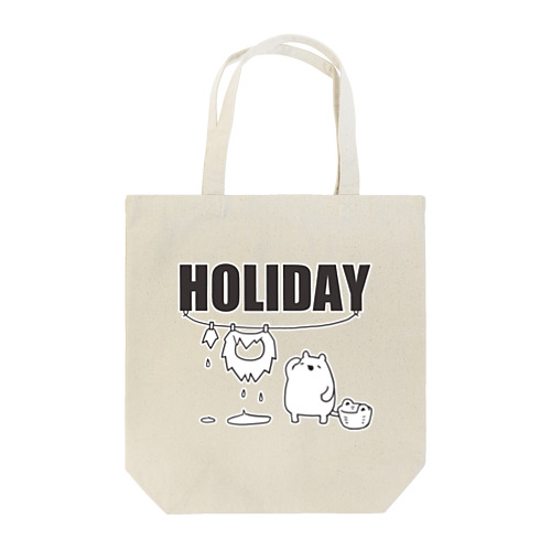 【HOLIDAY】ライオンさんの休日 Tote Bag