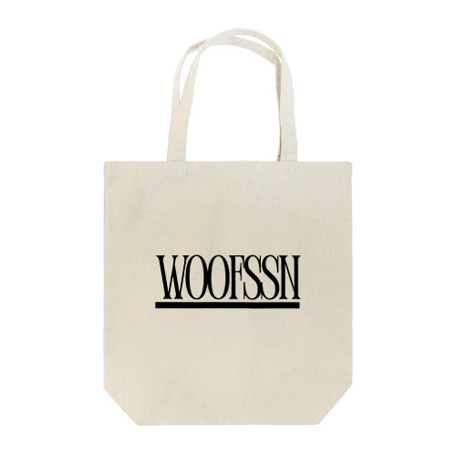 woofssn under bar Tote Bag
