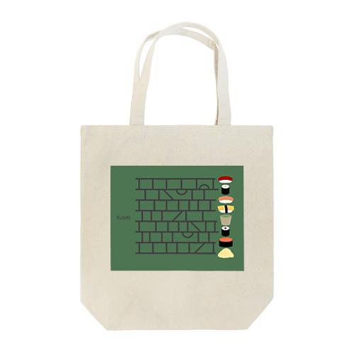 あみだ寿司 Tote Bag