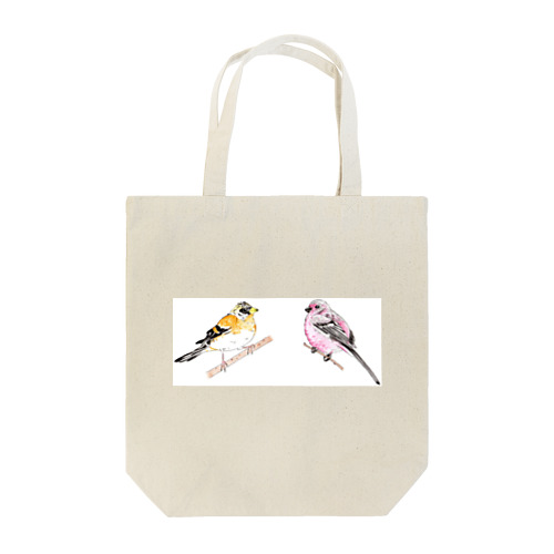 アトリ＆ベニマシコ Tote Bag