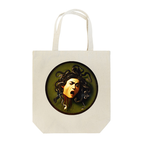 メドゥーサ　カラヴァッジオ　Caravaggio / Medusa Tote Bag