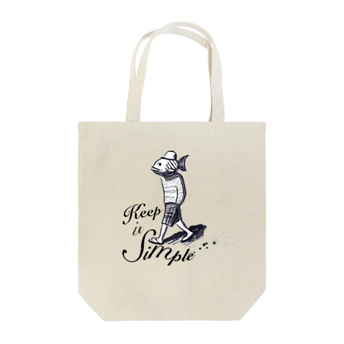 Inspirational Lifestyle & Fish-man Tote Bag