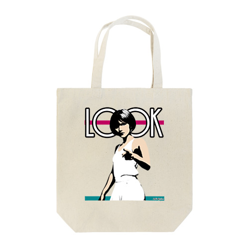 Metanonfiction「LOOK」(Type_a41) Tote Bag