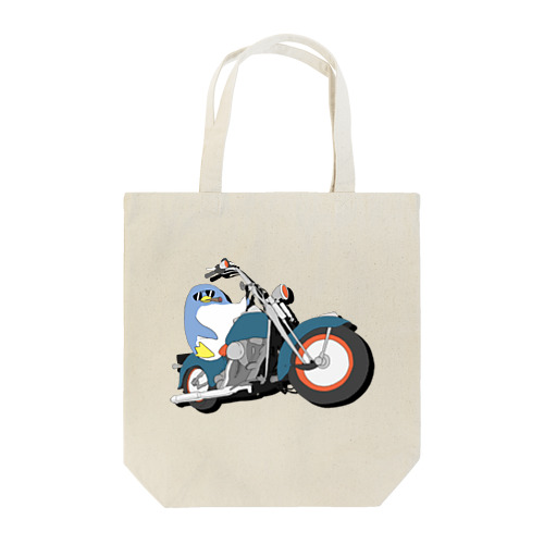 バイクペンギン Tote Bag