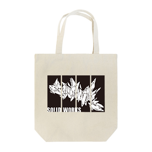 "SOLID WORKS"-Full SIZE- Tote Bag