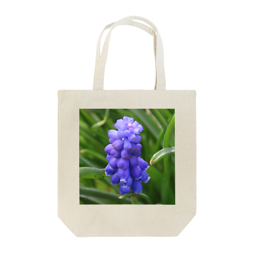 Muscari botryoides(1:1) トートバッグ