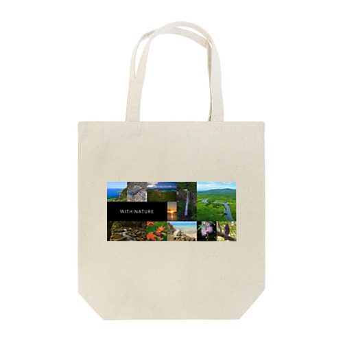 WITH NATURE Tote Bag