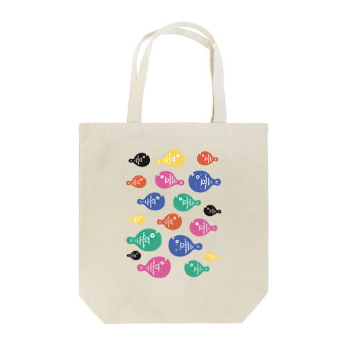 お魚さんが大渋滞 Tote Bag