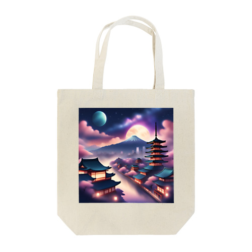 Japan Galaxy Tote Bag