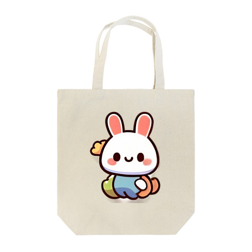 ふわふわうさぎのおやすみグッズ Tote Bag