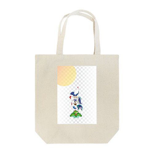 三びきの鶏 Tote Bag