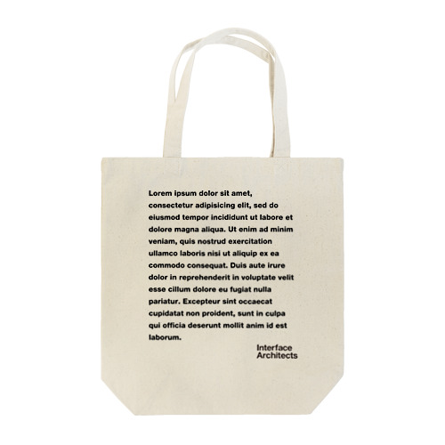 DUMMY TEXT Tote Bag