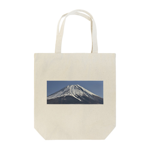 冠雪した富士山 Tote Bag