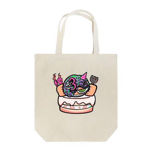 生首誕生日ケーキ駄ゞ田 Tote Bag