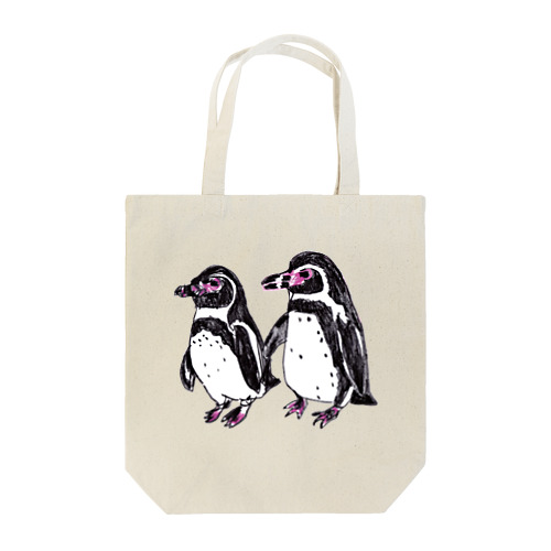 ツインペンギン Tote Bag