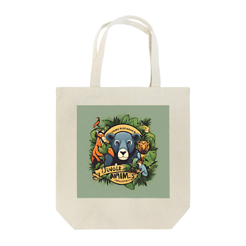 動物たちのロゴマークグッズ Tote Bag